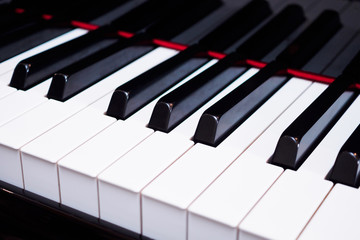 Piano keyboard background musical instrument