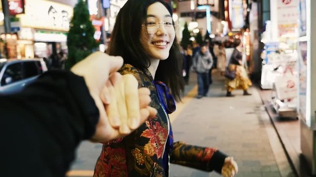 Japanese teen girl in tokyo, lifestyle and portraits