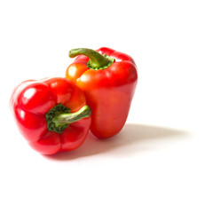 red pepper, isolate on white background