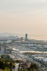 Barcelona views cityscape