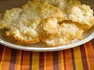 Orejas  - Traditional dessert in carnival in Galicia (Spain)