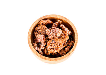 Rice Cracker on white background