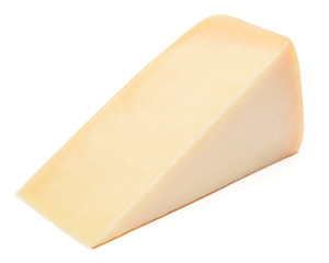 cheddar cheese isolated on white background
