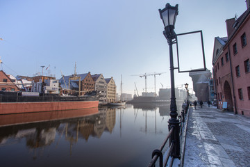 Stare Miasto Gdańsk zimą