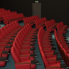劇場 映画館 観客席 Theater cinema auditorium