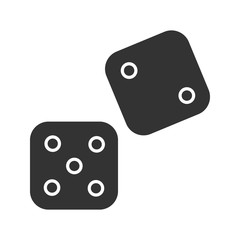 Dice glyph icon
