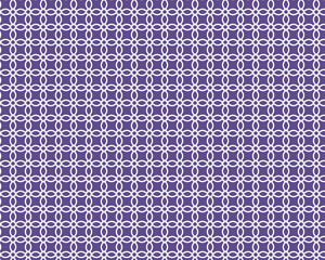 Geometric flower pattern