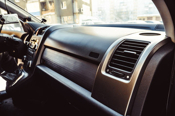 car interior ventilation details
