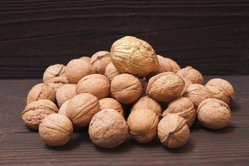 Business conceptual image. Leader, individuality, best worker, best employee, team.