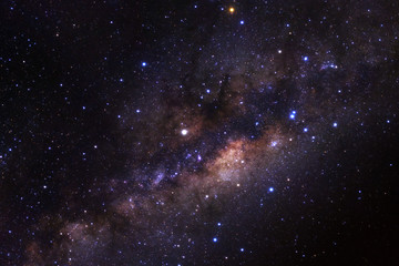 Fototapeta premium Milky way galaxy with stars and space dust in the universe