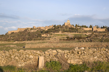 View of Trujillo Village in Caceres