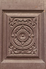 the art of wood craft for the door 