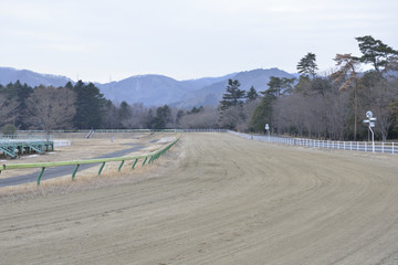 馬術競技場のトラック