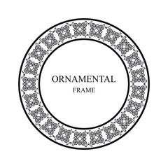 Vintage ornamental frame