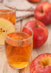 Apple juice vertical
