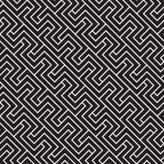 Vector seamless lattice pattern. Modern stylish texture with monochrome trellis. Repeating geometric grid. Simple design background...