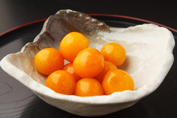 金柑の甘露煮