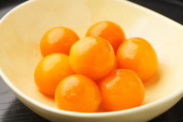 金柑の甘露煮