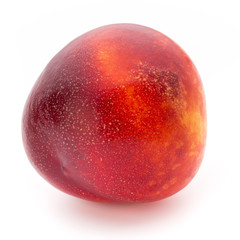 Peach. Fruit with isolated on white background.