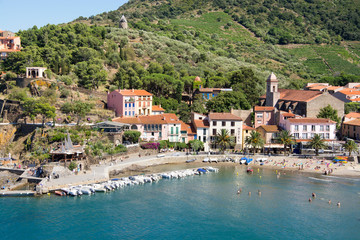 Fototapeta na wymiar Port de Collioure
