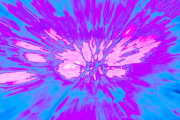 Obraz premium Creative abstract artistic background reminding of a burst full of dynamics and colour