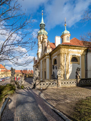 Naklejka premium Church of the Birth of the Lord, Loretta, Prague