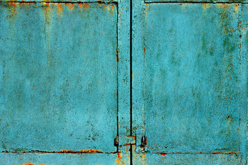 metallic background with old beauty and scuffs on it