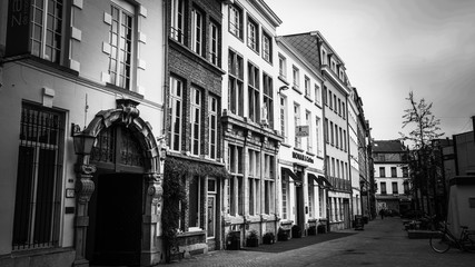 Street in Antwerp, Belgium.