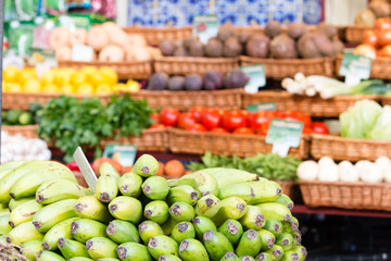 Früchte und Gemüse