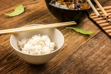 Beef with rice