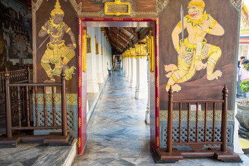 A Long Corridor in Wat Arun, Bangkok