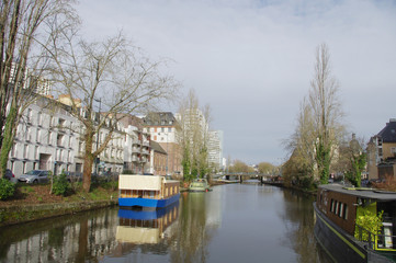 Obraz premium Quai St Cast Rennes