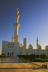 Fototapeta na wymiar The White Mosque
