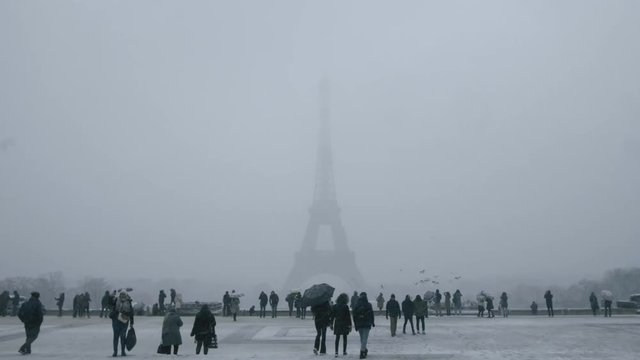 Neige Paris