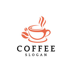 coffee logo vector graphic abstract style modern