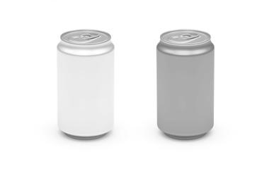 Blank small aluminium soda can mockup. Ideal for beer, lager, alcohol, soft drinks, soda, fizzy pop, lemonade, cola, energy drink, juice, water etc.