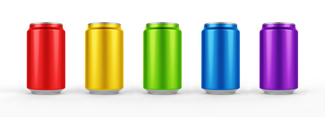 Blank small aluminium soda can mockup. Ideal for beer, lager, alcohol, soft drinks, soda, fizzy pop, lemonade, cola, energy drink, juice, water etc.