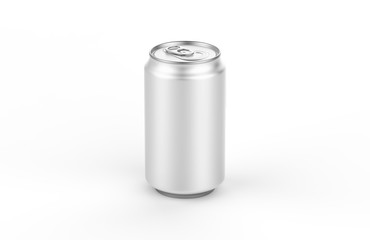 Blank small aluminium soda can mockup. Ideal for beer, lager, alcohol, soft drinks, soda, fizzy...
