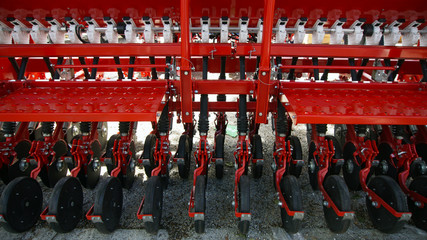 Agricultural cultivator for the processing of land. Harrow, agronomy.