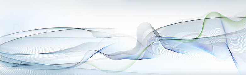 linien bewegung banner