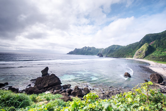 Road to heritage village of Chavayan, Sabtang, Batanes, Philippines