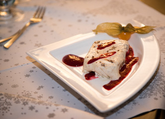 Bananen-Stracciatella-Parfait