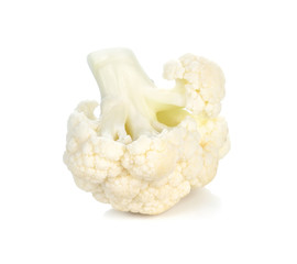 cauliflower isolated on white background