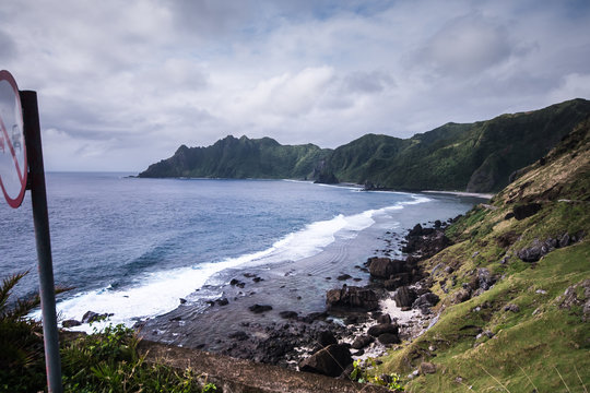 Road to heritage village of Chavayan, Sabtang, Batanes, Philippines