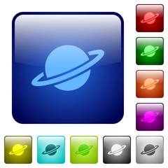 Planet color square buttons