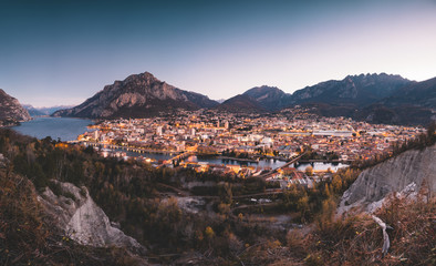 Sunrise on Como Lake