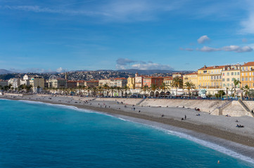 Fototapeta na wymiar view of Nice, France