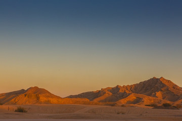 Fototapeta na wymiar Red desert