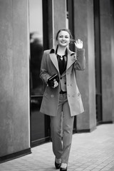 Beautiful woman at a business meeting