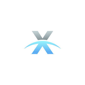 x letter logo vector graphic design template download